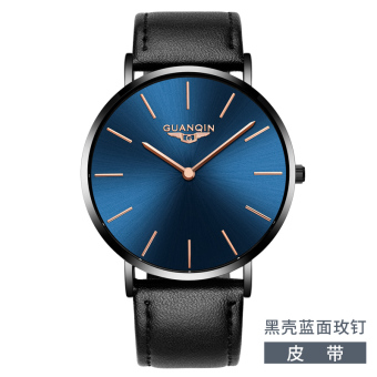 Jual Guanqin ultra tipis meja laki laki asli jam tangan Online
Terjangkau