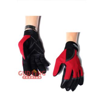 Gudang Fashion - Sarung Tangan Terbaru - Merah Hitam