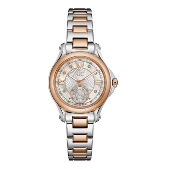 GUESS COLLECTION Gc CLASSIC CHIC X98104L1S - Jam Tangan Wanita - Stainless - Silver - Rose Gold - Diamond  