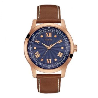 Gambar Guess   Jam Tangan Pria   Strap Coklat   W0662G5