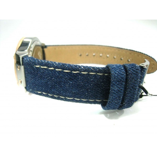 Guess - Jam Tangan Wanita - Rosegold - Jeans - Strap Jeans -