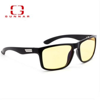 Gambar GUNNAR INTERCEPT Optiks Eyewear Anti blue Light Game Goggles Anti fatigue Radiation Glasses Suitable for Men and Women Models(Black)   intl