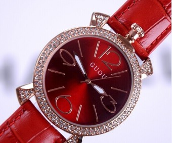 Gambar GUOU ayat yang sama wanita Shishang kasual Watch Shishang Diamond Watch