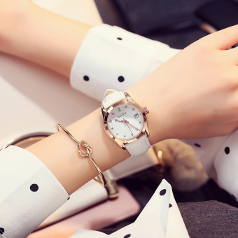 Gambar Guou Eropa dan Amerika asli Korea Fashion Style berlian model perempuan Watch