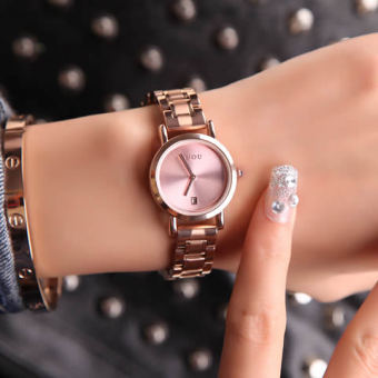 Gambar GUOU Korea Fashion Style gelang panggil kecil Watch jam tangan wanita