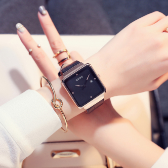 Gambar Guou Korea Fashion Style temperamen kalender tahan air Shi Ying menonton jam tangan wanita