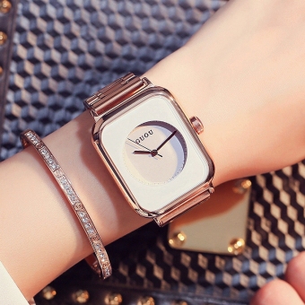 Gambar Guou rose gold Waterproof Shi Ying menonton jam tangan wanita