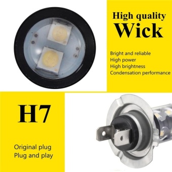2x 50W H11 H8 H9 High Power 12V 6000K Xenon White LED Fog Lights Driving Bulbs