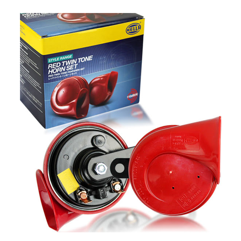 Hella Klakson Keong 12 V Twin Tone dengan Relay - Merah ...