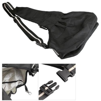 Gambar hogakeji Oxford Cloth Cat Puppy Pet Dog Sling Carrier Bag TravelHandbag (Black,S)   intl