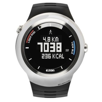 Gambar Hot Brand EZON S2A01 Smart Bluetooth Watch MultifunctionalWristwatch Sports Digital Watches for IOS Android Black And WhiteColor   intl