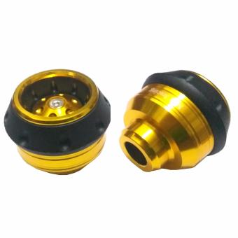 Jalu As Roda depan CNC Model Bulat Universal Size Medium - Gold. >>>>