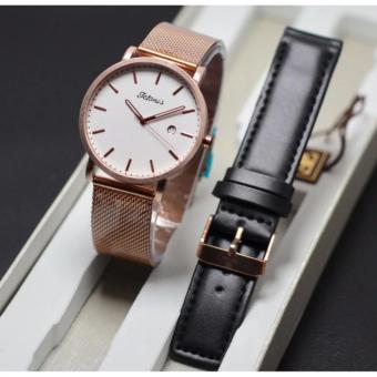 jam tangan formal wanita terbaru TETONIS quartz analog  