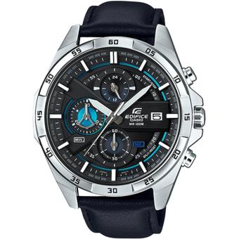 Gambar Jam Tangan Pria Casio Edifice EFR 556L 1AV Strap Leather