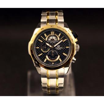 Gambar Jam Tangan Pria Formal Casio Edifice EFR 520sG   Silver Gold