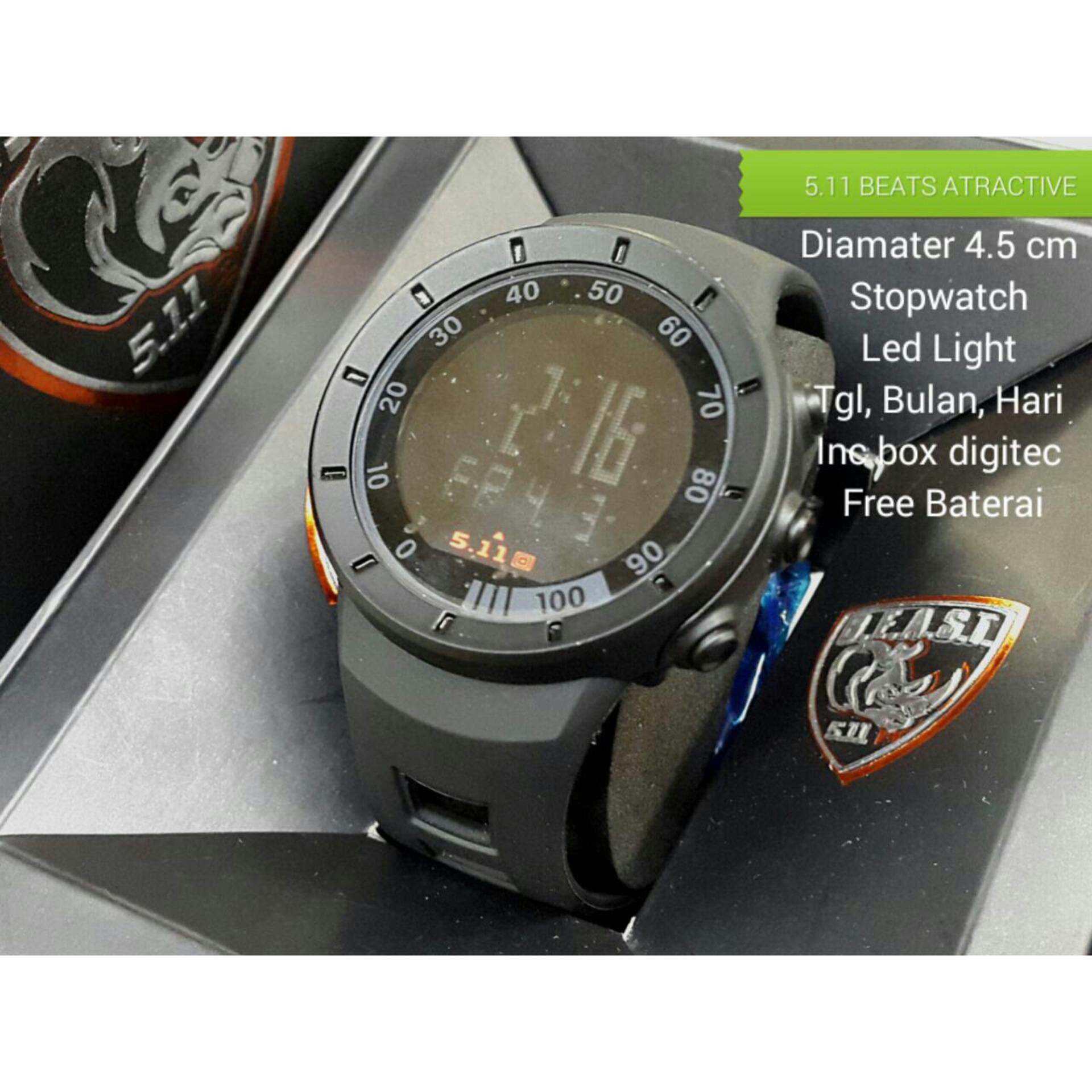 Jam Tangan Tactical 511 All Black Daftar Harga Terlengkap Indonesia Jam Tangan Tactical 511 All Black