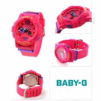 Gambar Jam Tangan Wanita   Tali Gelang Karet Casio Baby G  BGA 180