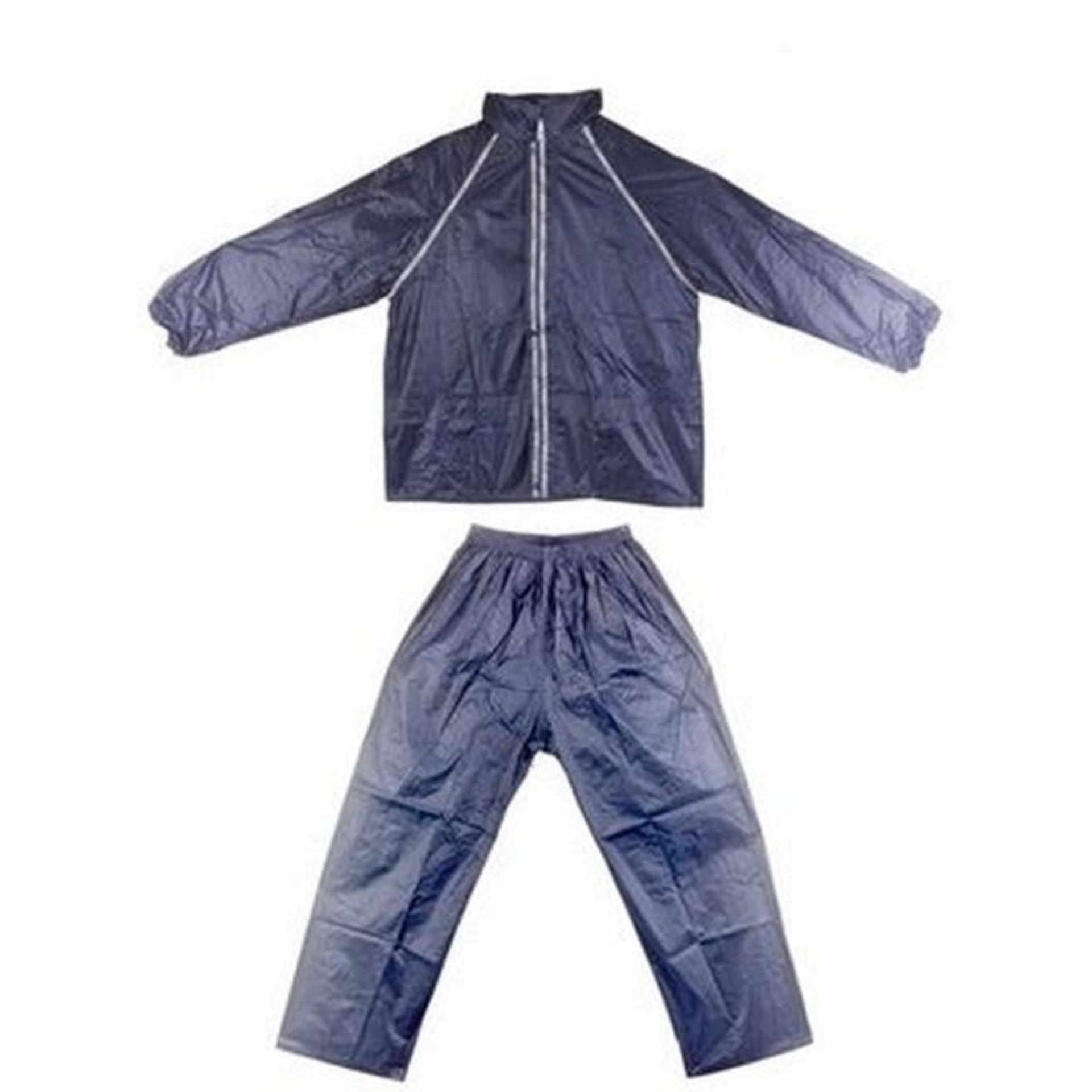 Tiger Head Jas Hujan Setelan Jazz Biru Tua - Gallery 4k 