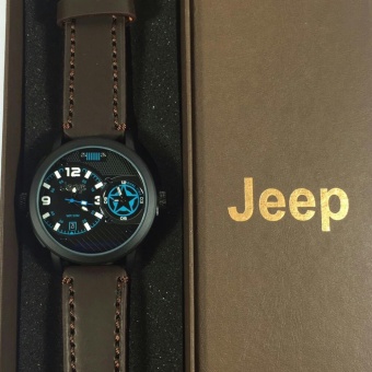 JEEP 9015-Jam tangan pria fashion - Water Resist- D.4,8cm  