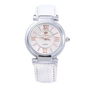JIJIA SG1276 Fashion Nailed + Roman Number Scale Quartz Watch for Lady - intl  