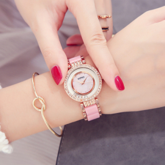Gambar Karakteristik kepribadian gelang berlian menonton jam tangan wanita