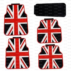Karpet Mobil Bendera England Inggris Rubber Karet Toyota Calya Agya Avanza Innova Sienta Rush Honda Jazz Brio Satya Mobilio HR-V BR-V Daihatsu Ayla Xenia Gran Max Suzuki Ertiga Sigra