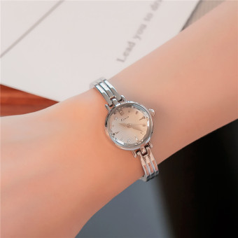Gambar Kimio Jianyue perempuan style pemotongan jam tangan gelang Watch