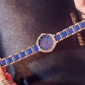 Gambar Kimio tren sabuk baja pergelangan tangan jam Watch