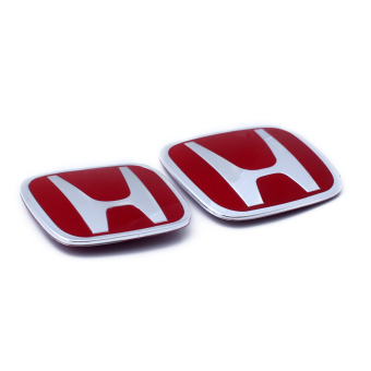 Gambar Klikoto Emblem Honda Merah Original New Jazz 2008   2013