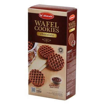Gambar Kokola Wafel Cookies Chocolate   150gr   Isi 12 ShowBox