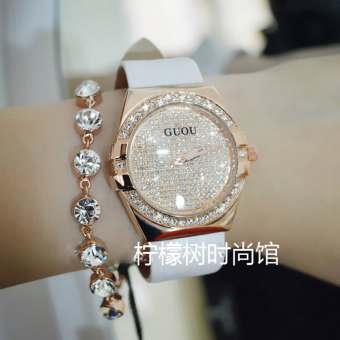Gambar Korea Fashion Style berlian Man Tianxing hias Watch