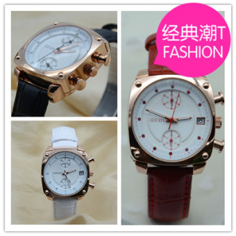 Gambar Korea Fashion Style berlian rose gold menonton kalender jam tangan