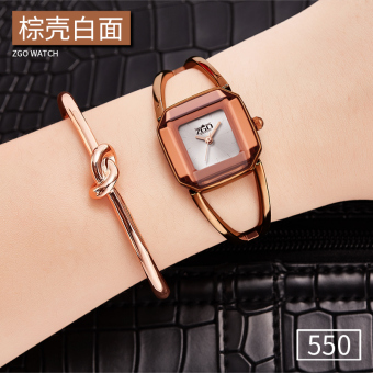 Gambar Korea Fashion Style perempuan tahan air murah Shi Ying jam gelang jam tangan
