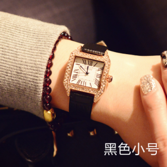Gambar Korea Fashion Style perempuan untuk siswa laki laki jam tangan pasangan Watch