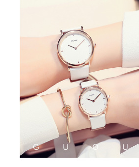 Gambar Korea Fashion Style sabuk atmosfer jam cewek asli Watch