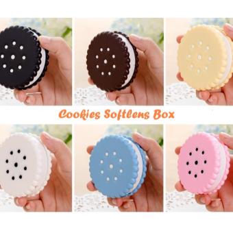 Gambar kotak softlens biskuit ( warna random )