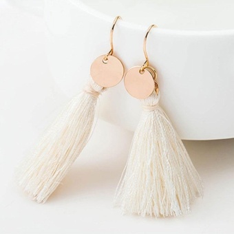 Lady Tassel Dangle Drop Charm Shine Party Earrings Fashion Jewelry Eardrop Gifts - intl  