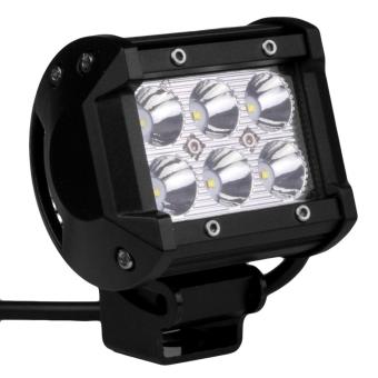 Gambar Lampu Tembak Sorot LED Epistar CWL 18W 6 Mata LED 4D LensaSpotlight