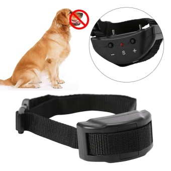 Led Sound Static Shock Controller Dog Anti Bark Collar ElectricTraining Beep Flash E-collar - intl Led Sound Static Shock Controller Dog Anti Bark Collar ElectricTraining Beep Flash E-collar - intl