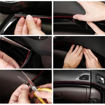 Lis Dekorasi Interior Mobil Moulding Trim - RED Juni 2019 - 3 Lis Dekorasi Interior Mobil Moulding Trim - RED - 3