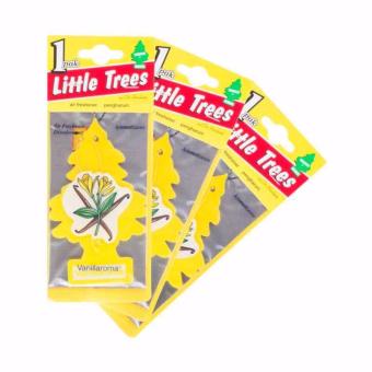 Gambar LITTLE TREES   Vanilla Roma Air Freshener   Pengharum Mobil 3 PCS