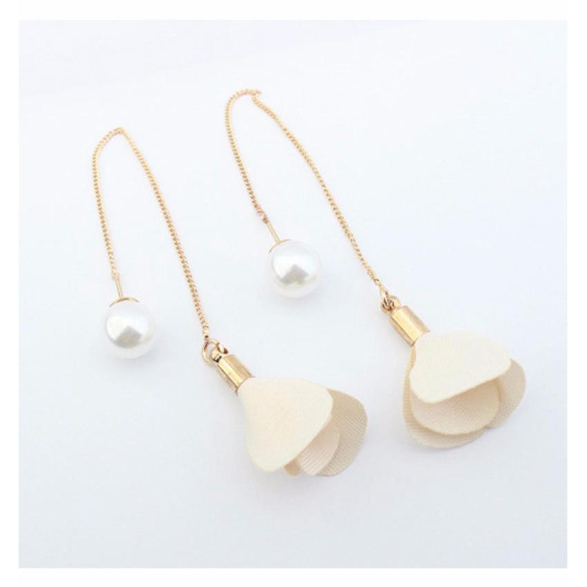 Color Matching Earrings. Source · Lrc Anting Elegant Gray Flower Pendant Decorated .