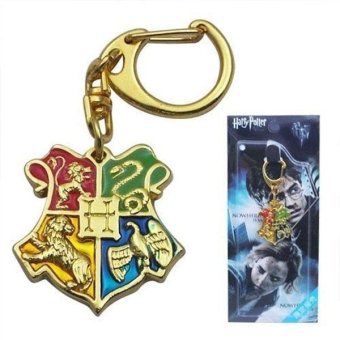 Magic Hogwarts Wizarding World of Harry Potter Logo Metal Vouge Key Ring Gift - intl  