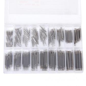 MagiDeal 270Pcs Stainless Steel Watch Band Spring Bars Strap Link Pins 8mm - 25mm - intl  