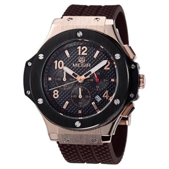 MEGIR Multifunction Watch Waterproof Mens Watch Luminous Male MaleSports Watch - intl  