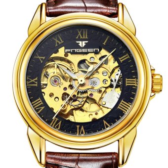 Men Automatic Mechanical Watch Business Belt High-end Watch - intl  