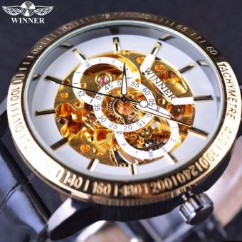 Mens Watches Business Series Transparent Case Mens Watches Top Brand Luxury Automatic Watch Wrist Watch Male Skeleton Watch Clock Men - intl  