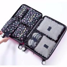 model tas travel bag tas pakaian jinjing travel bag terbaru Traveling Bag - Bag In Bag Korean Bag In Bag Korean Bag In Bag Organizer Travel Bag In Bag Bag In Bags Dual Bag In Bag Navy 1 set isi 7 pcs