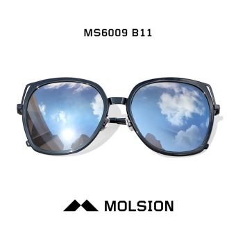 Gambar Molsion ms6009 perempuan terpolarisasi mengemudi dengan kacamata hitam matahari kaca mata