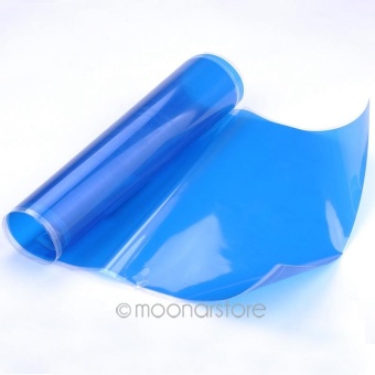 Gambar Moonar Waterproof Self adhesive Auto Car Smoke Fog Light Headlight Taillight Tint Vinyl Film Sheet Sticker (Blue)   intl